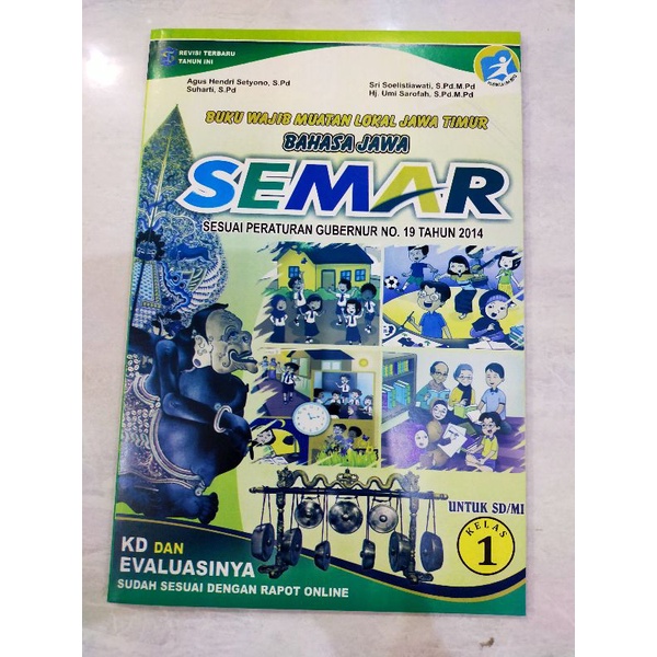 Buku bahasa Jawa Semar SD