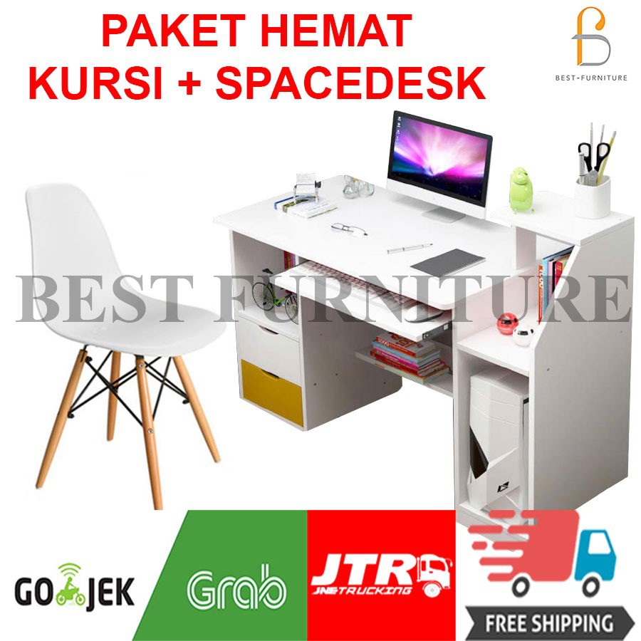 Paket Hemat WFH Gojek Only Meja dan Kursi