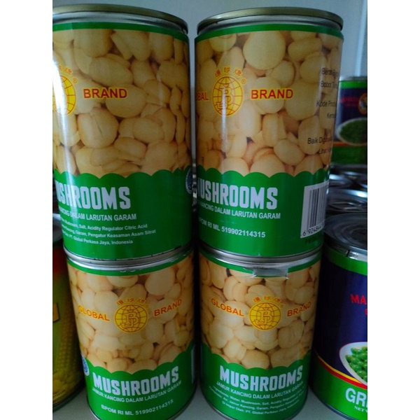 

GLOBAL BRAND JAMUR KANCING KALENG - MUSHROOMS