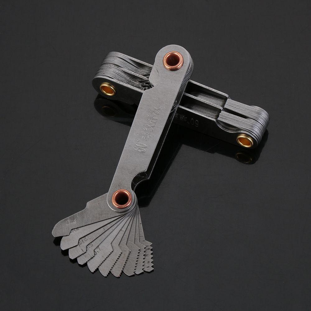 POPULAR Populer Thread Plug Gauge Carbon Steel Metric Inch Alat Ukur Pengukur Gigi Gigi