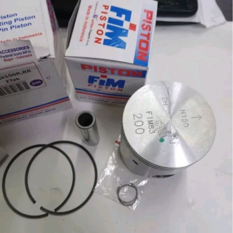 Piston kit ninja oversize 200 fim
