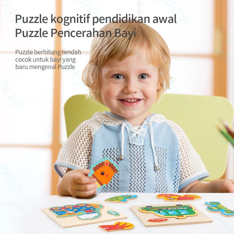 [rumahbayipdg] mainan puzzle anak puzzle kayu termurah &amp; berkualitas