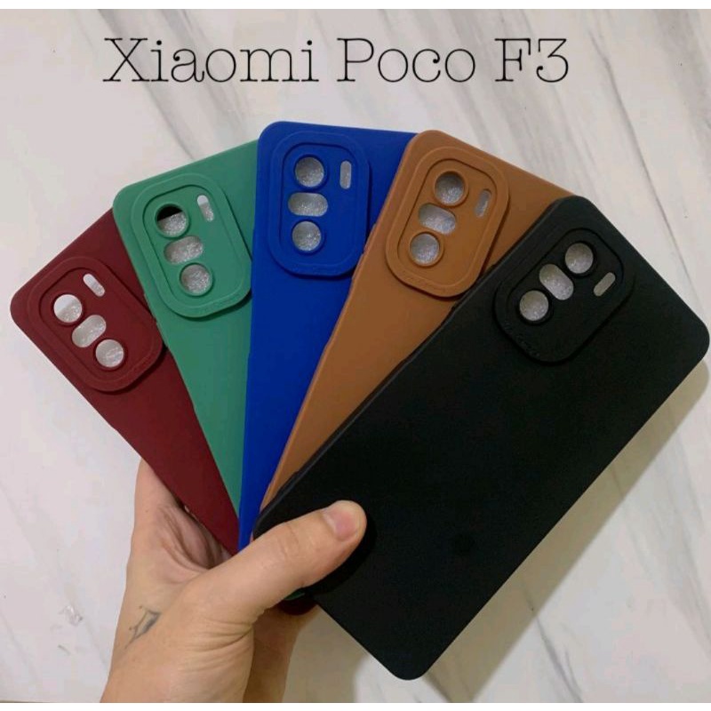 Case Xiaomi Poco F3 - Softcase Procamera Full Cover Matte - UA