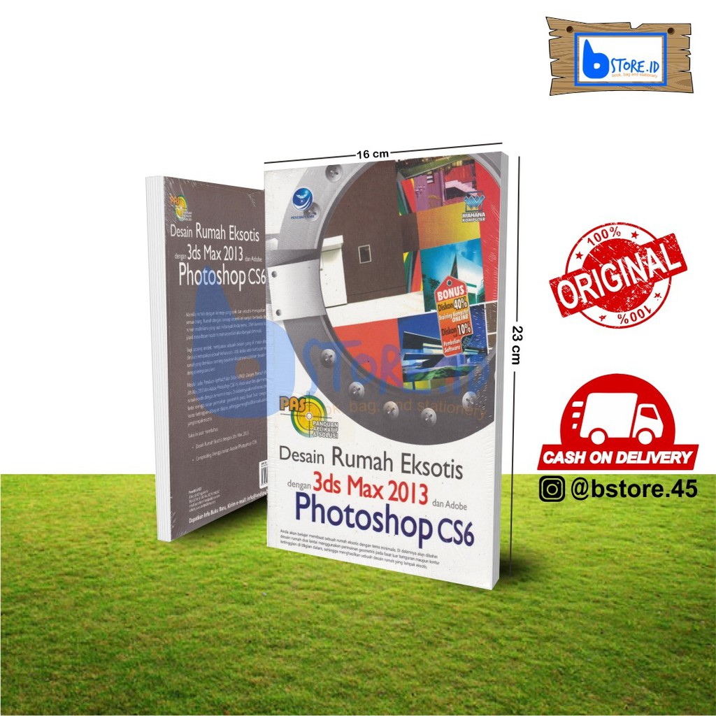 Pas Desain Rumah Eksotis Dengan 3ds Max 2013 Dan Adobe Photoshop