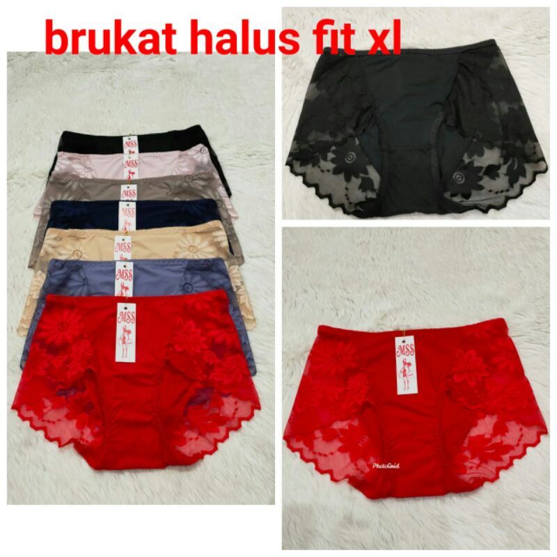 CD Wanita Renda Brukat Transparan jumbo / Celana Dalam Wanita Sexy Premium Terbaru