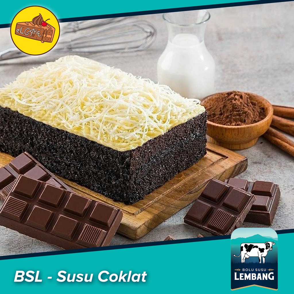 

Bolu Susu Lembang Rasa Susu Coklat BSL Topping Susu Lembang Bandung Asli Best Seller - BSL Lembut