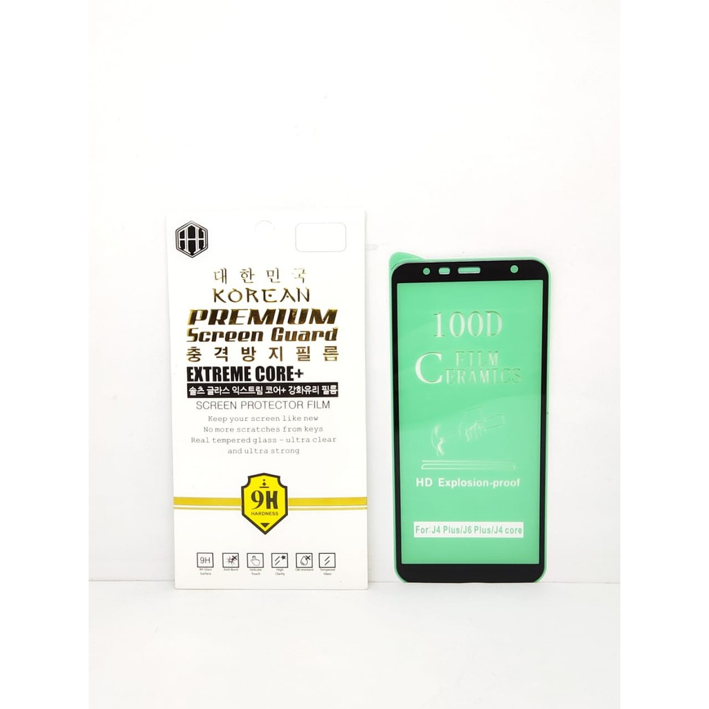 Tempered Glass CERAMIC Samsung J4 Core J410F 6.0 inch Nano Ceramic Not Broken