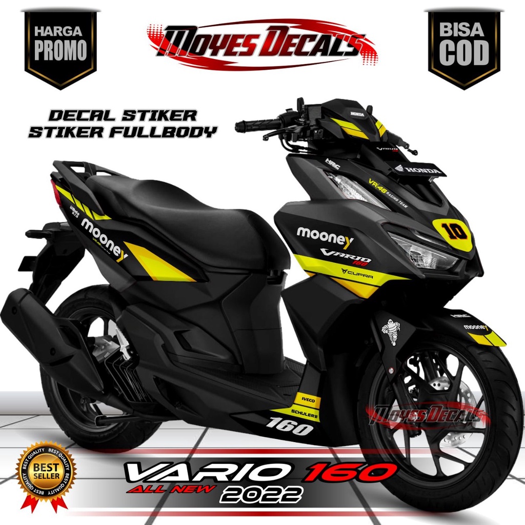 Decal Vario 160 stiker vario 160 decal stiker vario 160 new 2022 desain terbaru decal honda vario 16