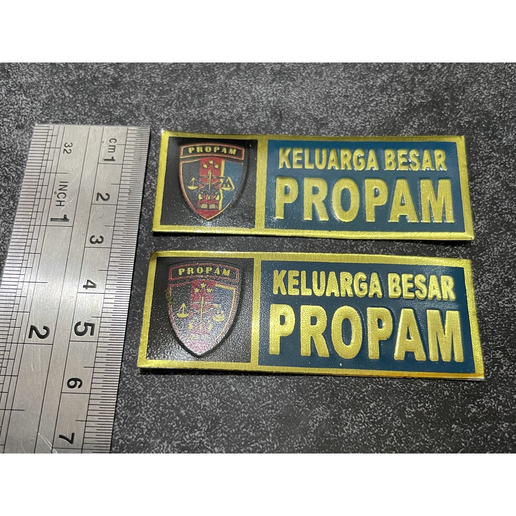 Sticker Plat PROPAM - Stiker Plat Propam  - Stiker Propam Mobil - Stiker Motor Propam