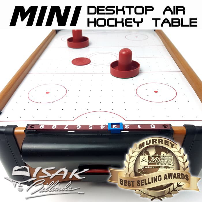 Mini Desktop Air Hockey Table   Mainan Hadiah Anak Meja Billiard Kecil