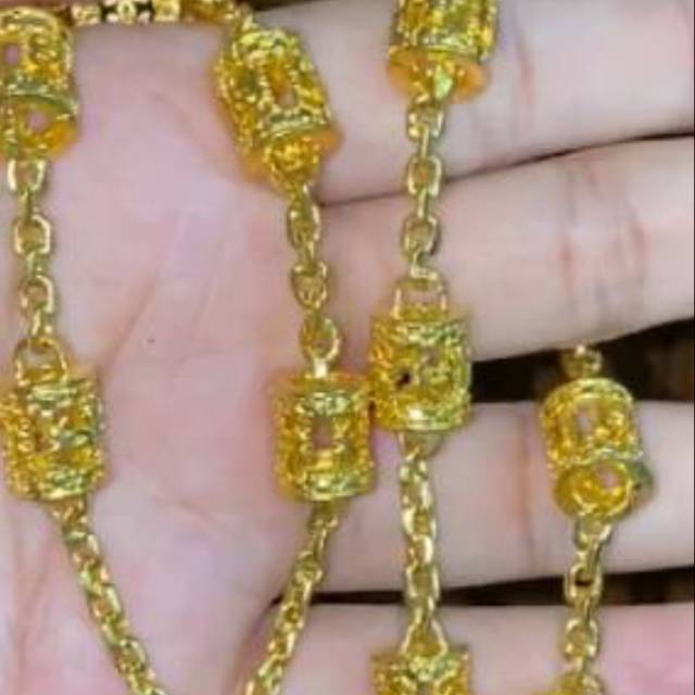 Xuping gelang lapis emas 24k