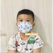 (KF94 ANAK) Masker KF 94 Anak Motif Per Pcs Termurah