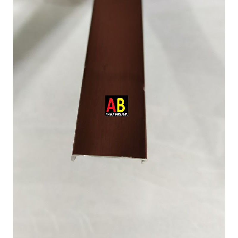 Lis Edging Aluminium Rose Gold Lebar 2cm Panjang 150cm