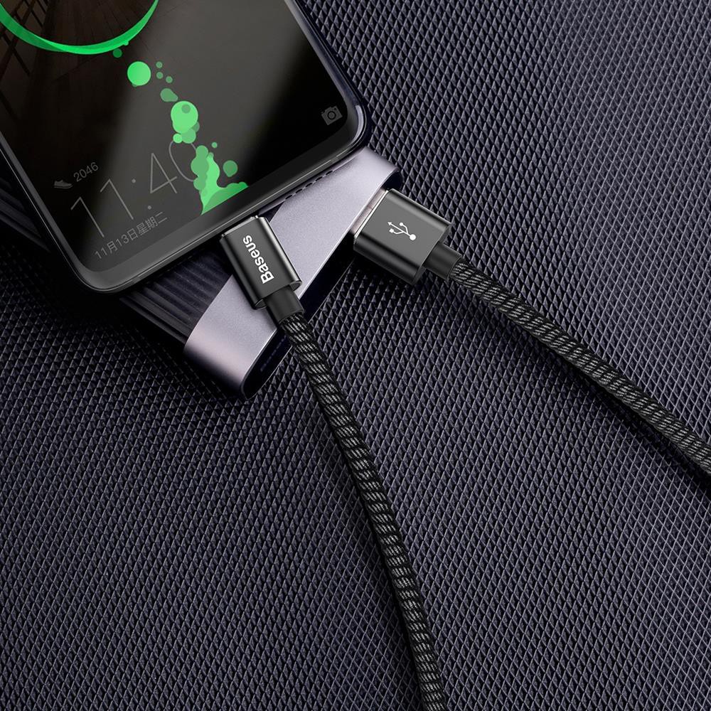 Baseus Kabel Charger USB Type C Double Fast Charging 5A - 1M