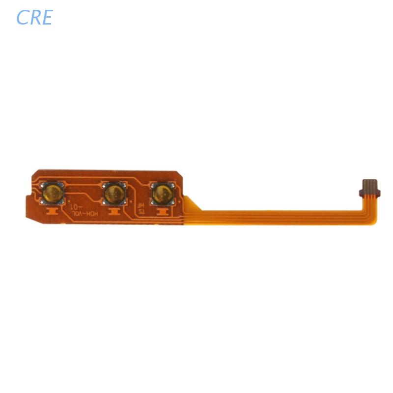 CRE  On/Off Power Volume Button Ribbon Flex Cable Inner Copper Wire Cord for NS Switch Lite Replacement Parts
