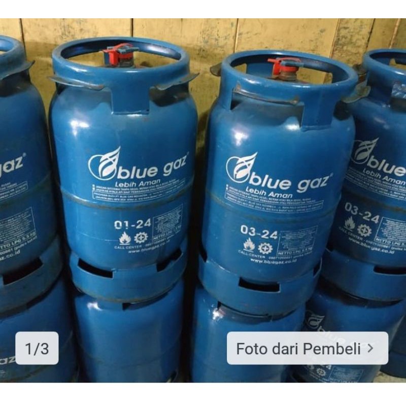 Tabung blue gas (tabung dengan isi/tabung tanpa isi)