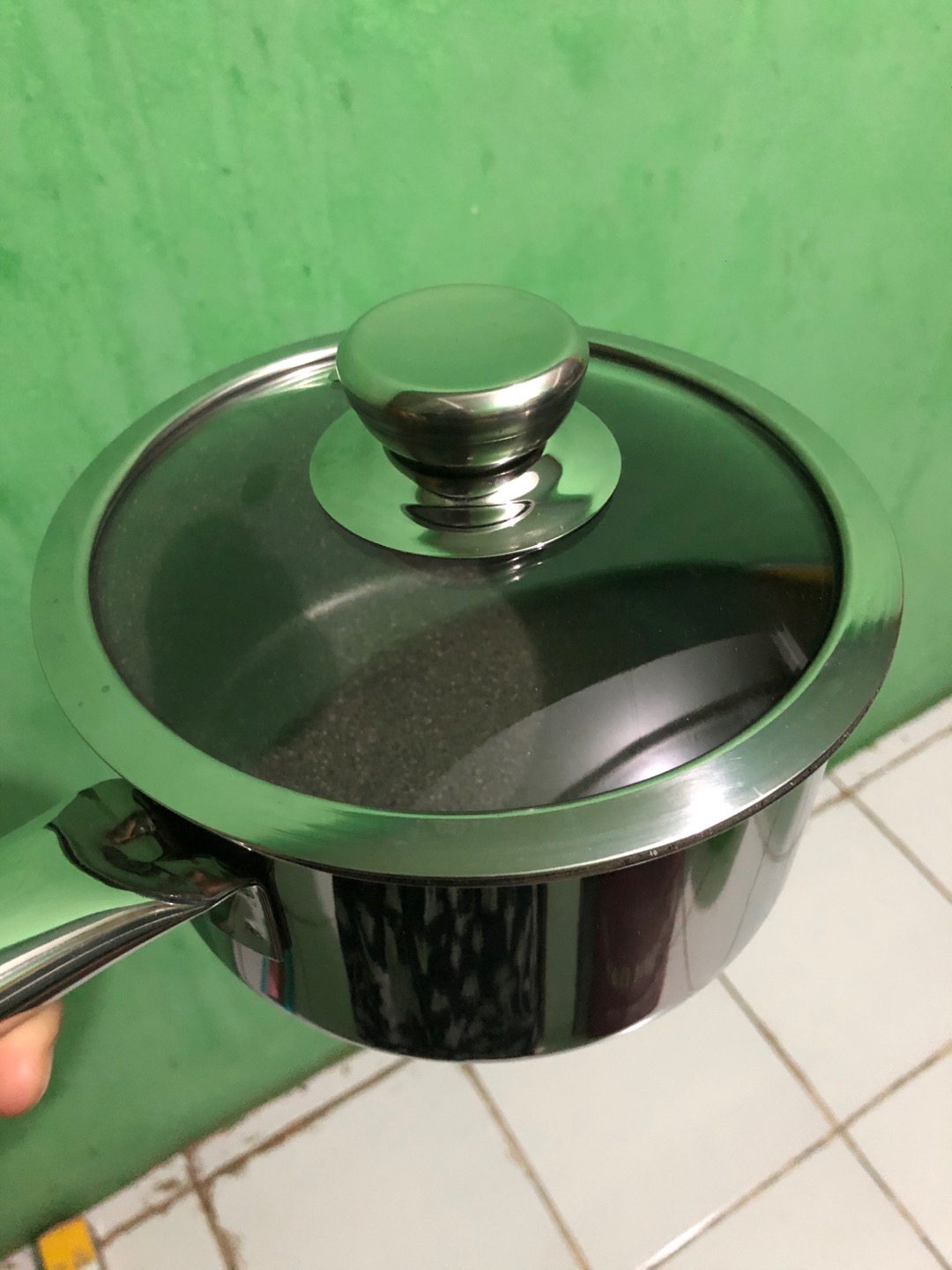 Panci Sauce Pan Bima Origin D16cm Non Stick W/ Tempered Glass Lid
