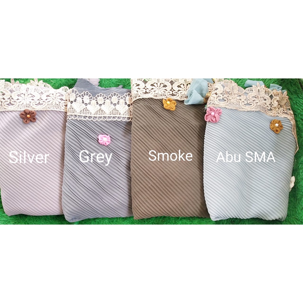 HIJAB SEGIEMPAT PLISKET NAGITA ORY KERUDUNGNAJWA SIZE LEBAR/JILBAB SEGIEMPAT PLISKET NAGITA RENDA SIZE LEBAR-7