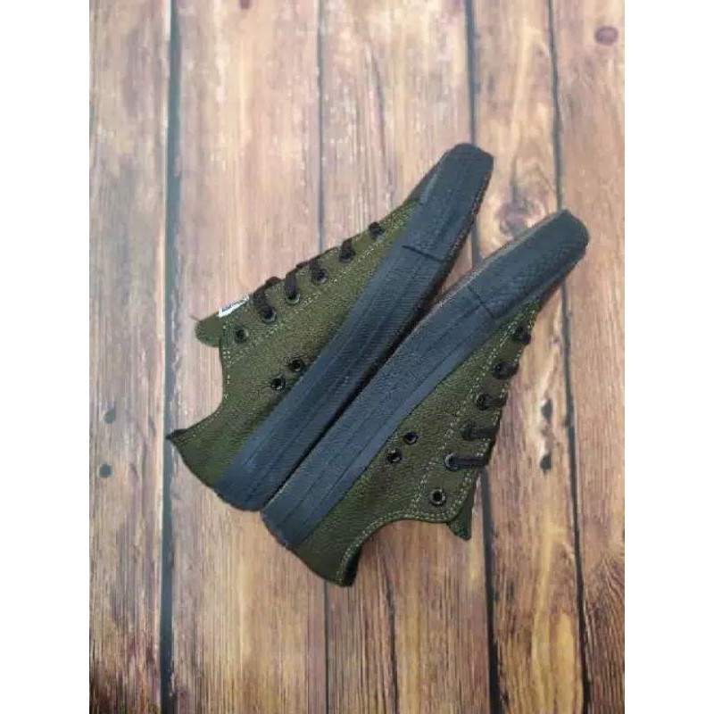 SEPATU CONVERSE BLACK ARMY CHUCK TAYLOR MADE IN VIETNAM