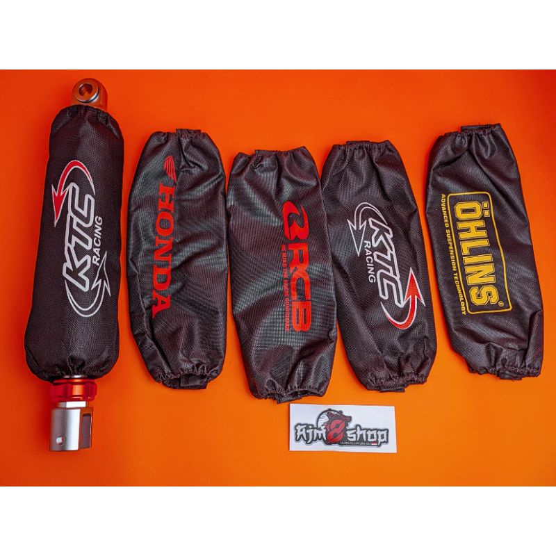 SARUNG SHOCK MOTOR Sarung cover shok blakang motor rcb ohlins ktc honda