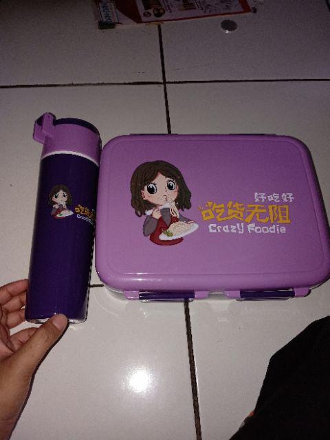 Lunch Box Set Yooyee 616 Anti Tumpah