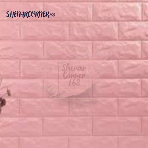 WALLPAPER FOAM 3D / WALLPAPER MOTIF BATU BATA UK 70 X 77CM / WALLPAPER STIKER DINDING 3D KAMAR TIDUR RUANG TAMU , SHENARCORNER168