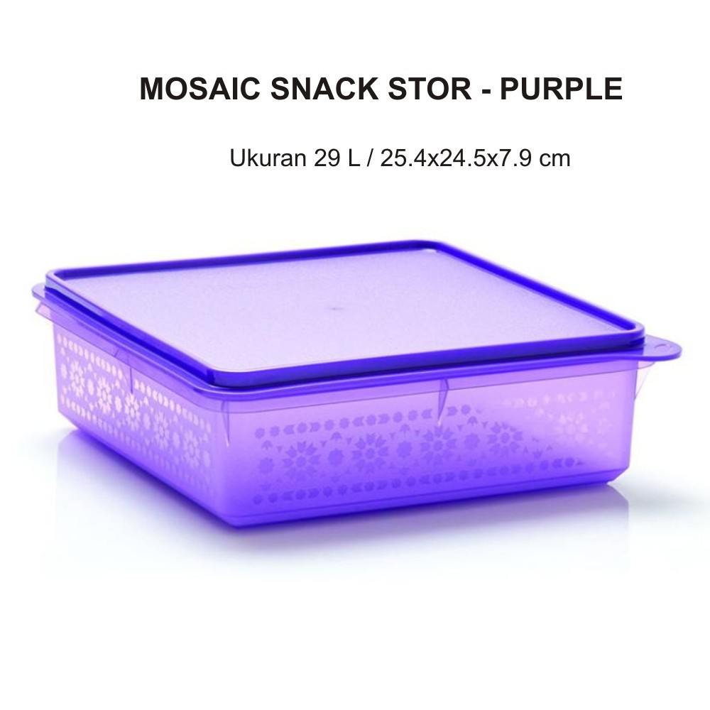TUPPERWARE MURAH _ MOSAIC SNACK STOR
