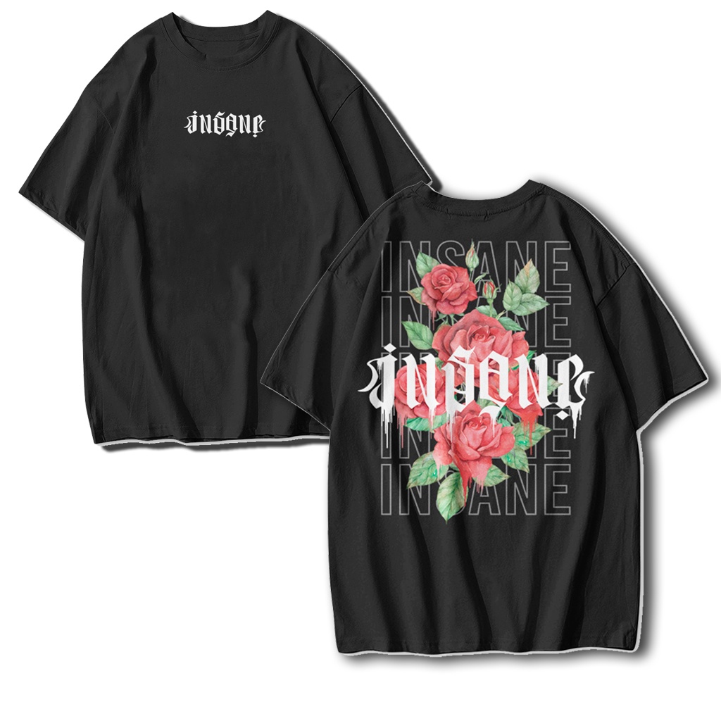 [NEW] kaos distro Insane rose bdg terhits 30s basic