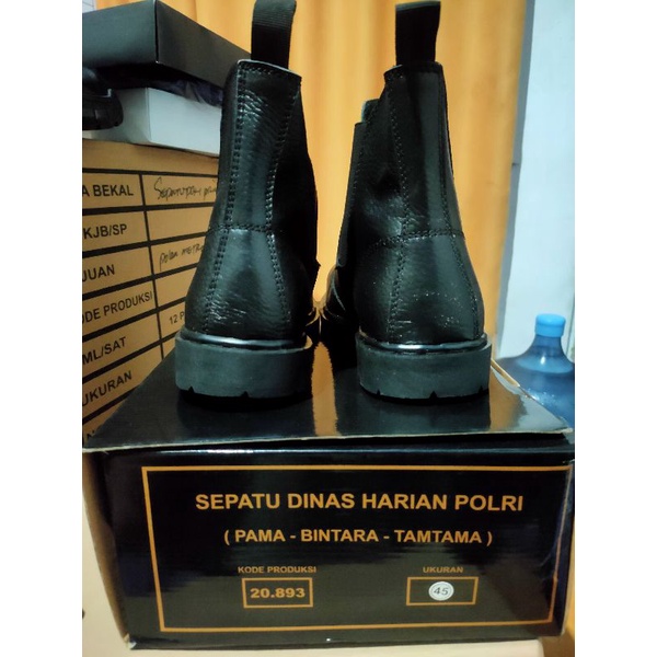 SEPATU SAFETY POLRI