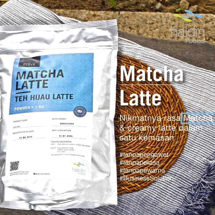 

Matcha Latte 1 kg haldin foods