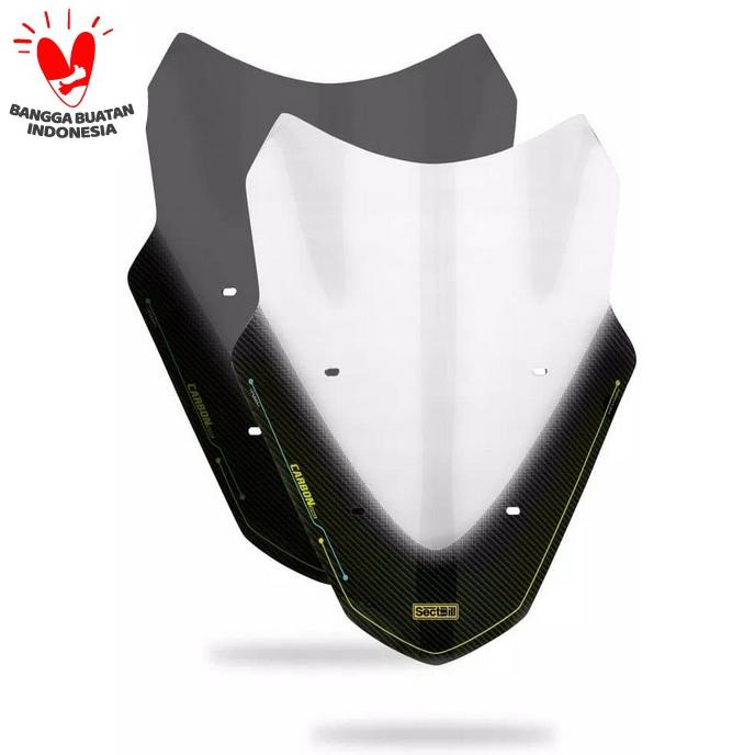 WINDSHIELD VISOR WS YAMAHA NMAX VECTOR CARBON SECTBILL