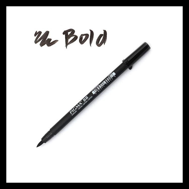 

BAYAR DI TEMPAT (COD) SAKURA PIGMA PROFESSIONAL BRUSH PEN - BOLD - BLACK KODE 1051