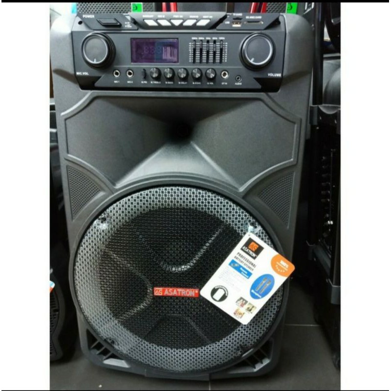 ASATRON HT-8881 SPEAKER MEETING PORTABLE 15INCH