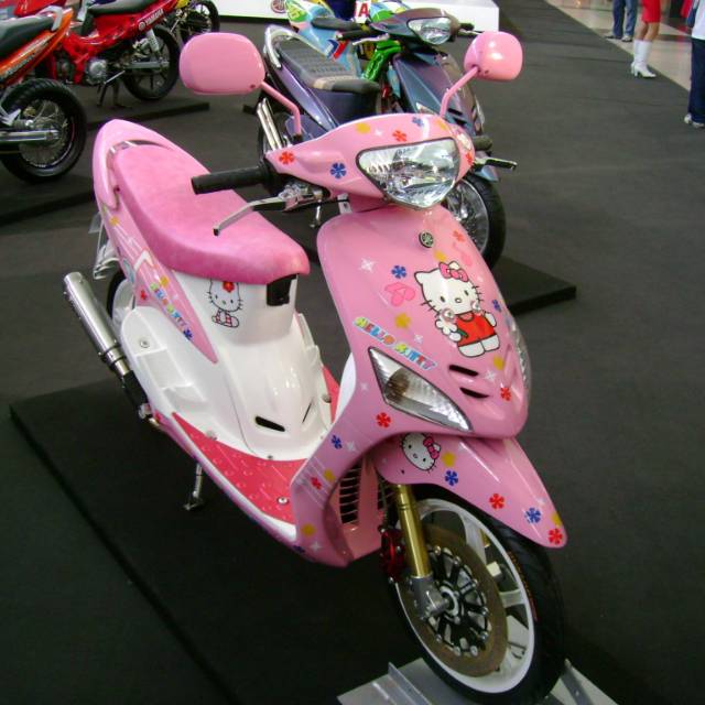 Decal mio sporty hello kitty full body