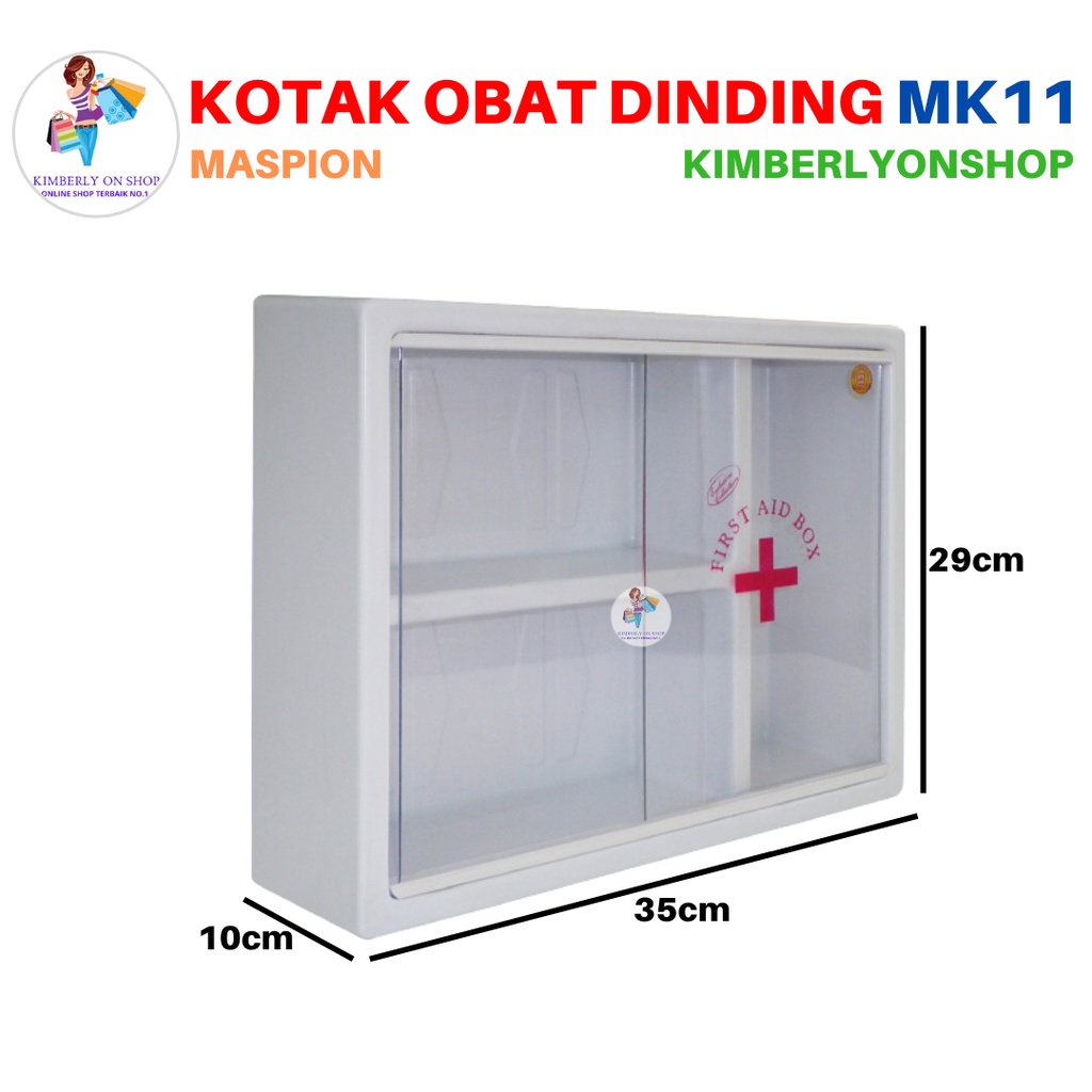 Kotak Tempat Obat P3k Dinding First Aid Box MK 11 Maspion