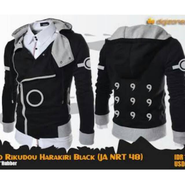 Jaket harakiri rikudo hitam