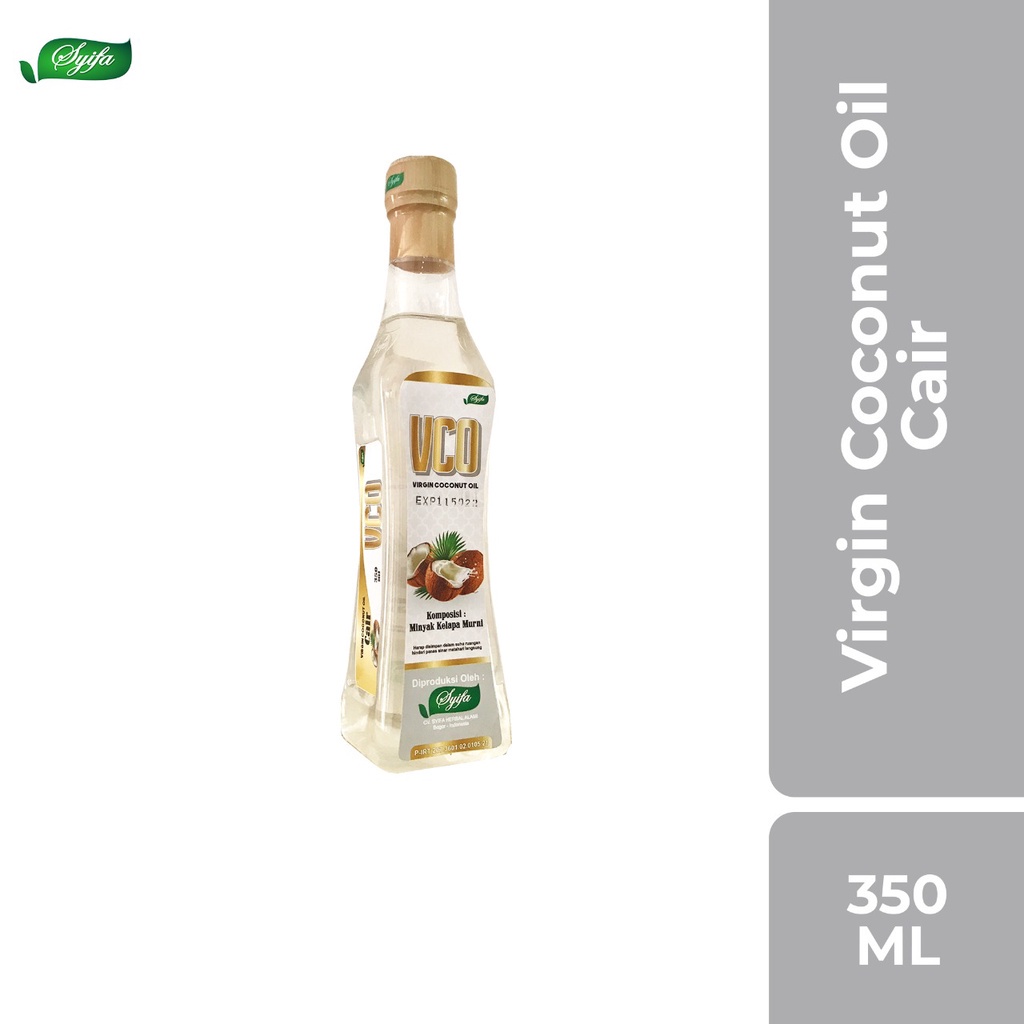 

Minyak Kelapa Murni VCO Syifa 350 ml - VCO Virgin Coconut Oil 350 ml