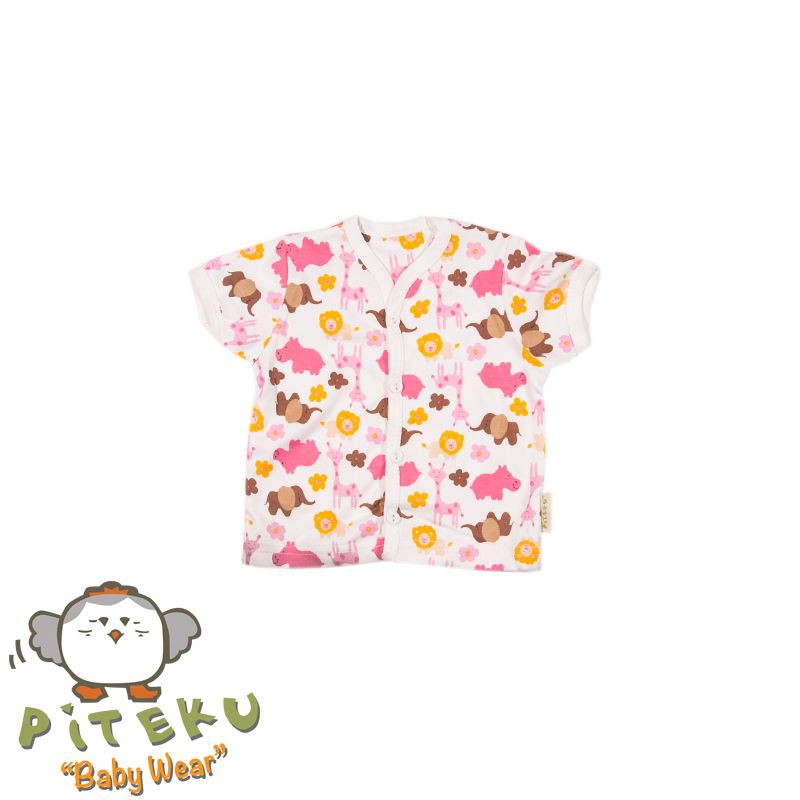 baju pendek bayi Piteku