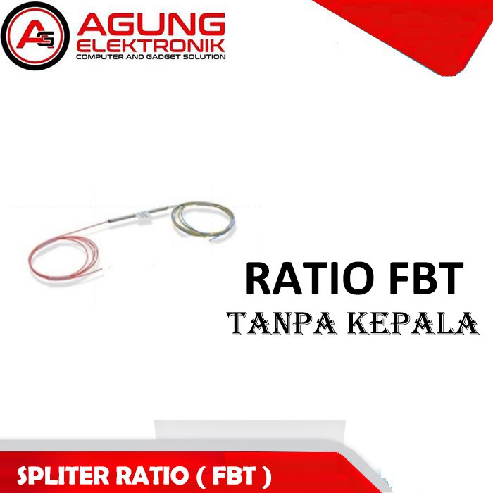 Splitter ratio 1*2 double window / FBT spliter ratio/coupler (TANPA KONEKTOR)