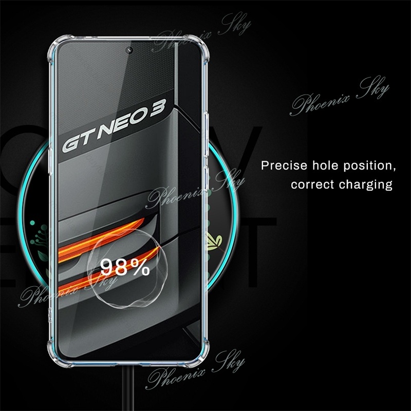 Soft Case Silikon Realme GT Neo 3 Bening Transparant Airbag Anti Crack Tebal