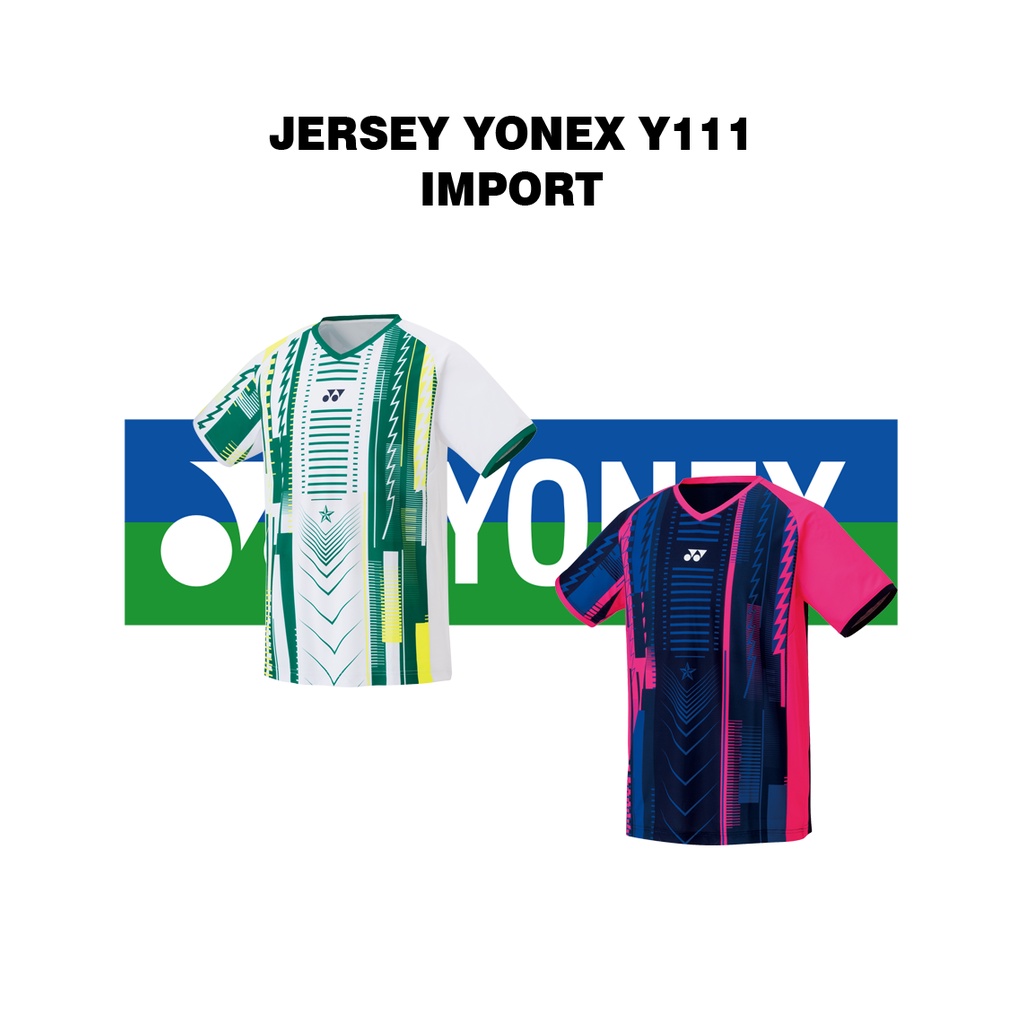 Yonex Jersey Badminton Y116 Kevin Gideon All England 2022 Import