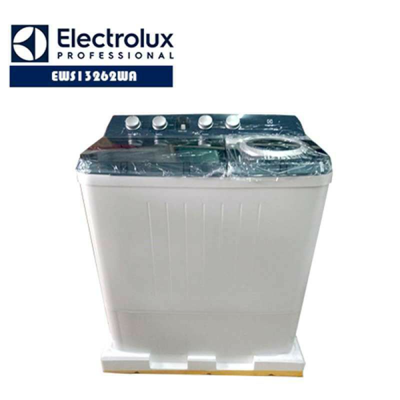 Mesin Cuci Electrolux EWS13262WA 2 tabung 12 kg EWS 13262 WA EWS13262