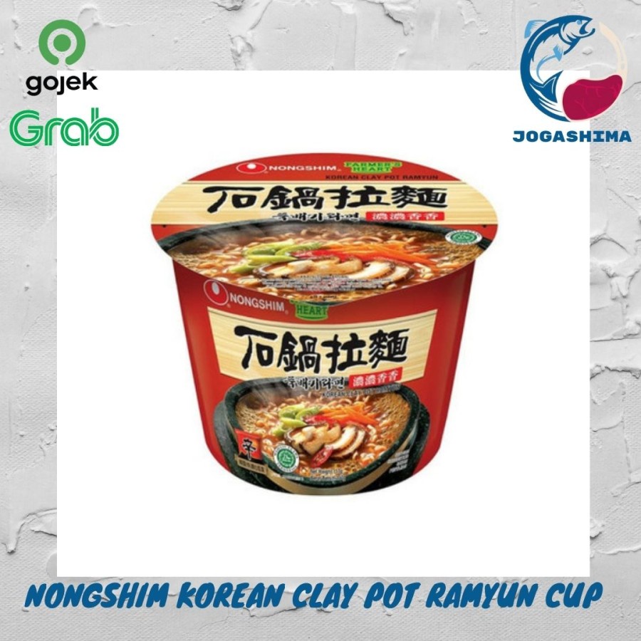 

Nongshim Korean Clay Pot Ramyun Cup / Ramen Cup Noodle/ Claypot 117grm