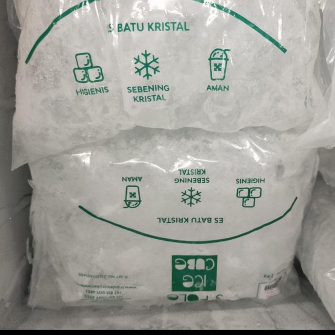 3 Tri Pole Ice Cube Es Batu Kristal 5Kg By Adriana Shop