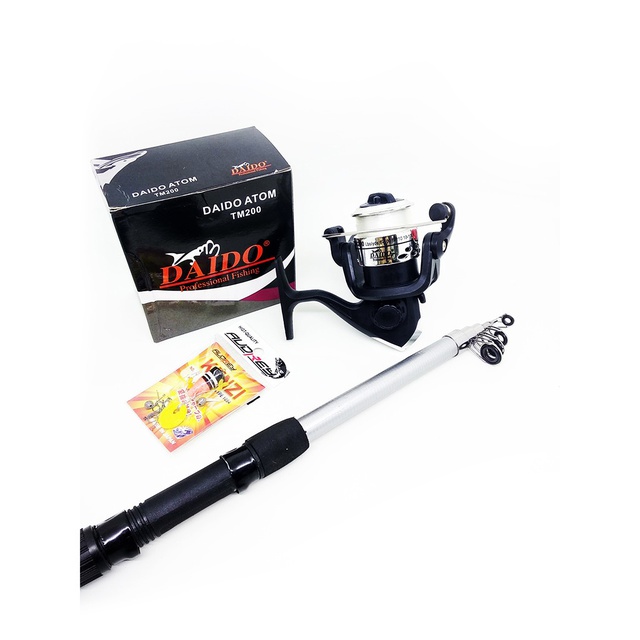 Terbaru SET ALAT PANCING DAIDO ATAU NITRON DAN JORAN ANTENA 150 Murah