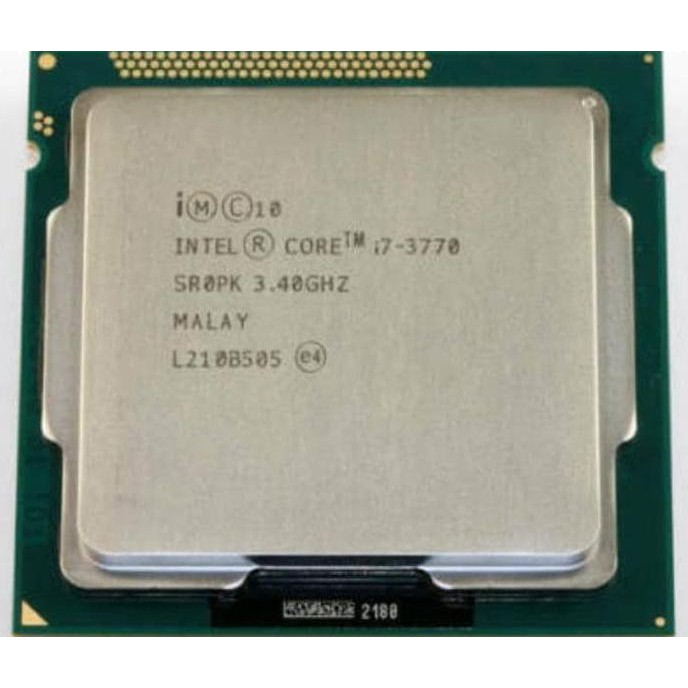 Prosesor i7 3770 Tray Plus Fan Socket 1155 BERGARANSI