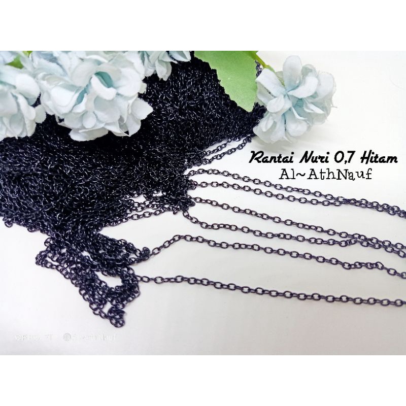Rantai Nuri 0,7 Hitam