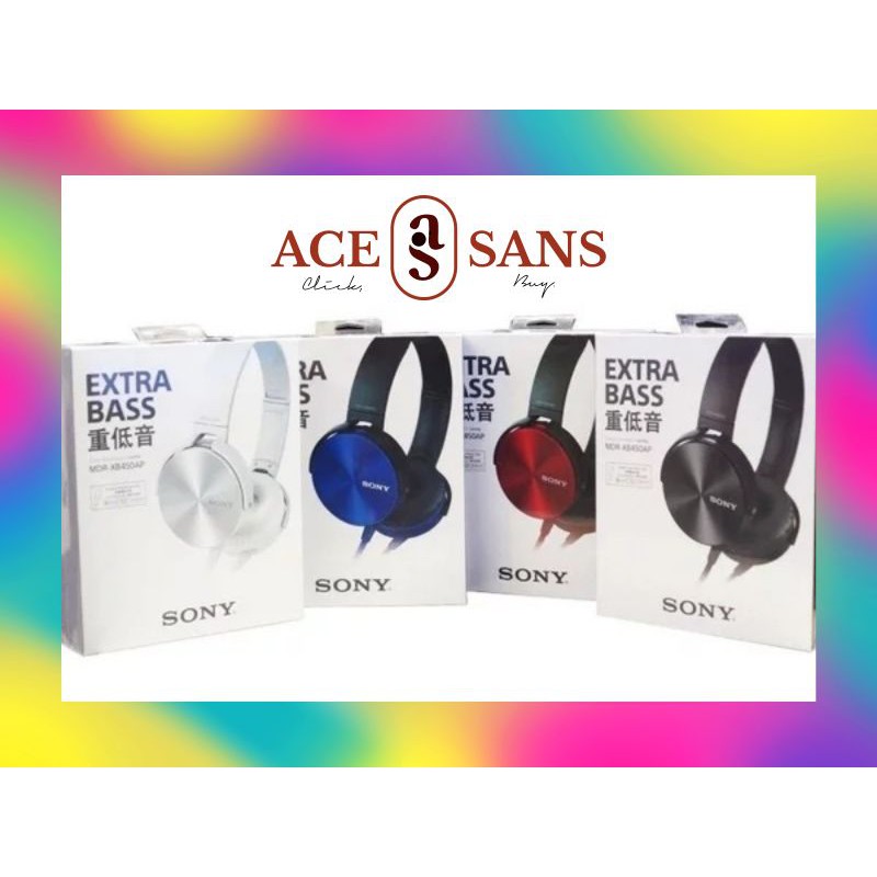 Headset SONY MDR-XB410 Extra Bass & Mic I Headset I Headphone I Earphone I Sony I Headset Sony