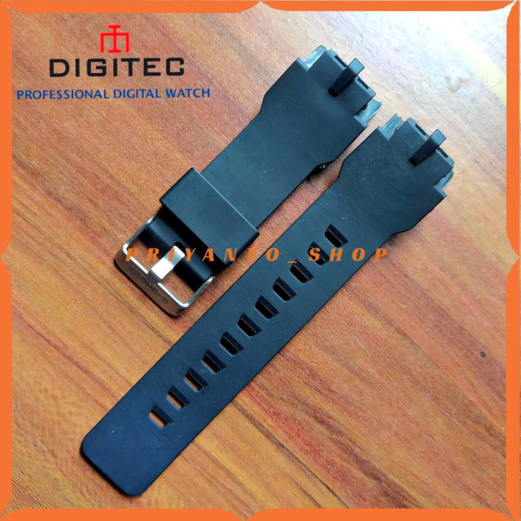 Strap Tali jam Tangan Digitec 3043 Digitec DG-3043T Rubber