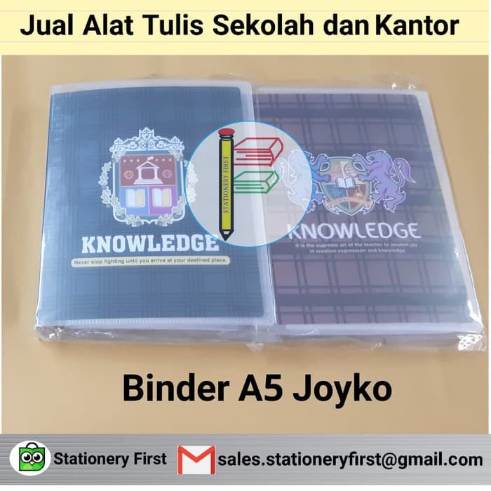 

Binder Loose Leaf - Binder Polos - Binder Plastik Binder A5 Joyko Motif Campus / Dewasa Produk